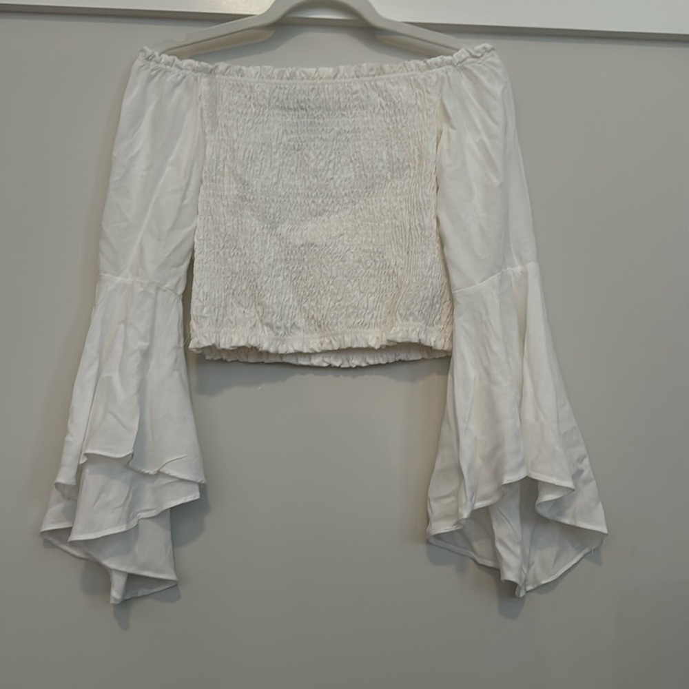 Iky & Me Long Sleeve crop top